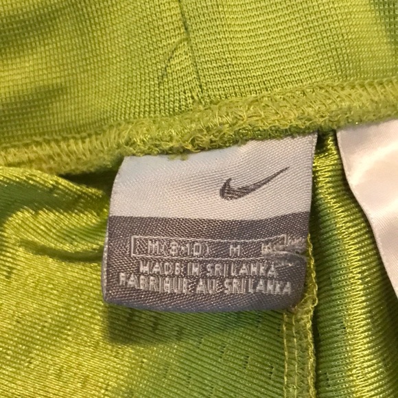 Nike Neon Green Mesh Shorts - Picture 4 of 5